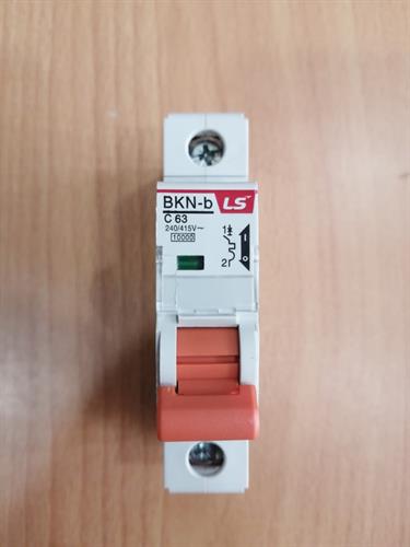 MCB LS 1P 63A 10kA ( BKN-b )